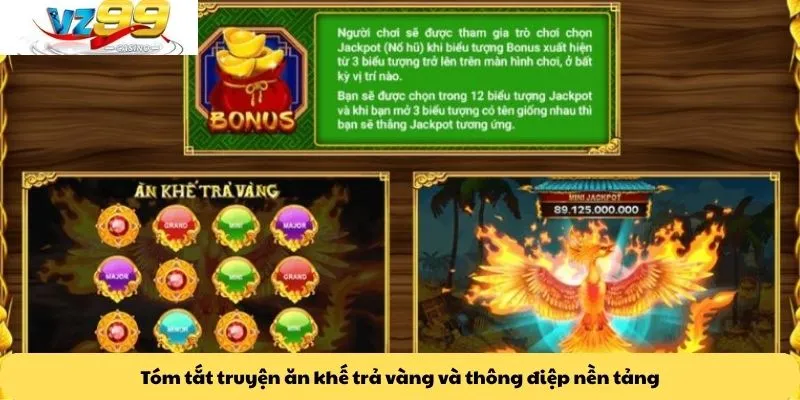 Ăn khế trả vàng 2 Tóm tắt truyện ăn khế trả vàng và thông điệp nền tảng