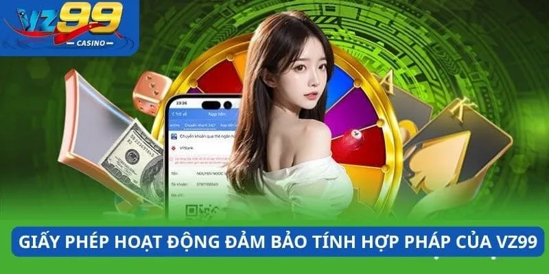 Giấy phép hoạt động đảm bảo tính hợp pháp của nhà cái
